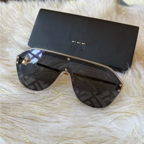 Fendi | Accessories | Fendi Elegant Black Sunglasses | Poshmark display picture 2